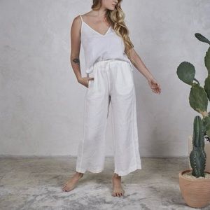 NWT esby apparel linen Remi pants
